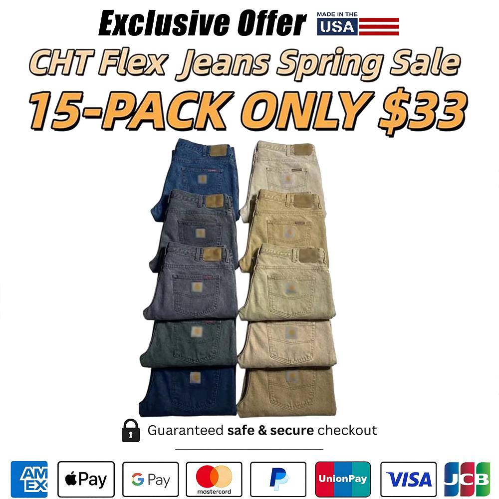 Last Day Promotion 🔥CHT Men's Flex Jeans with 7 Pockets