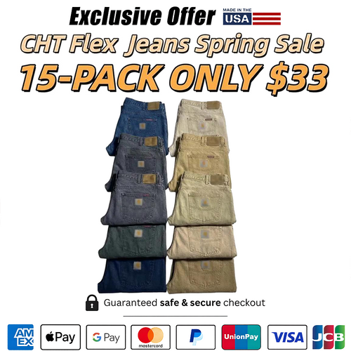 Last Day Promotion 🔥CHT Men's Flex Jeans with 7 Pockets
