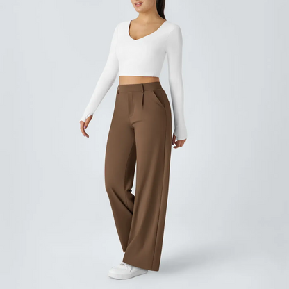⏰Big Spring Sale!The Everyday Comfort Pants™ Flattering Stretch Pants Designed For Real Women