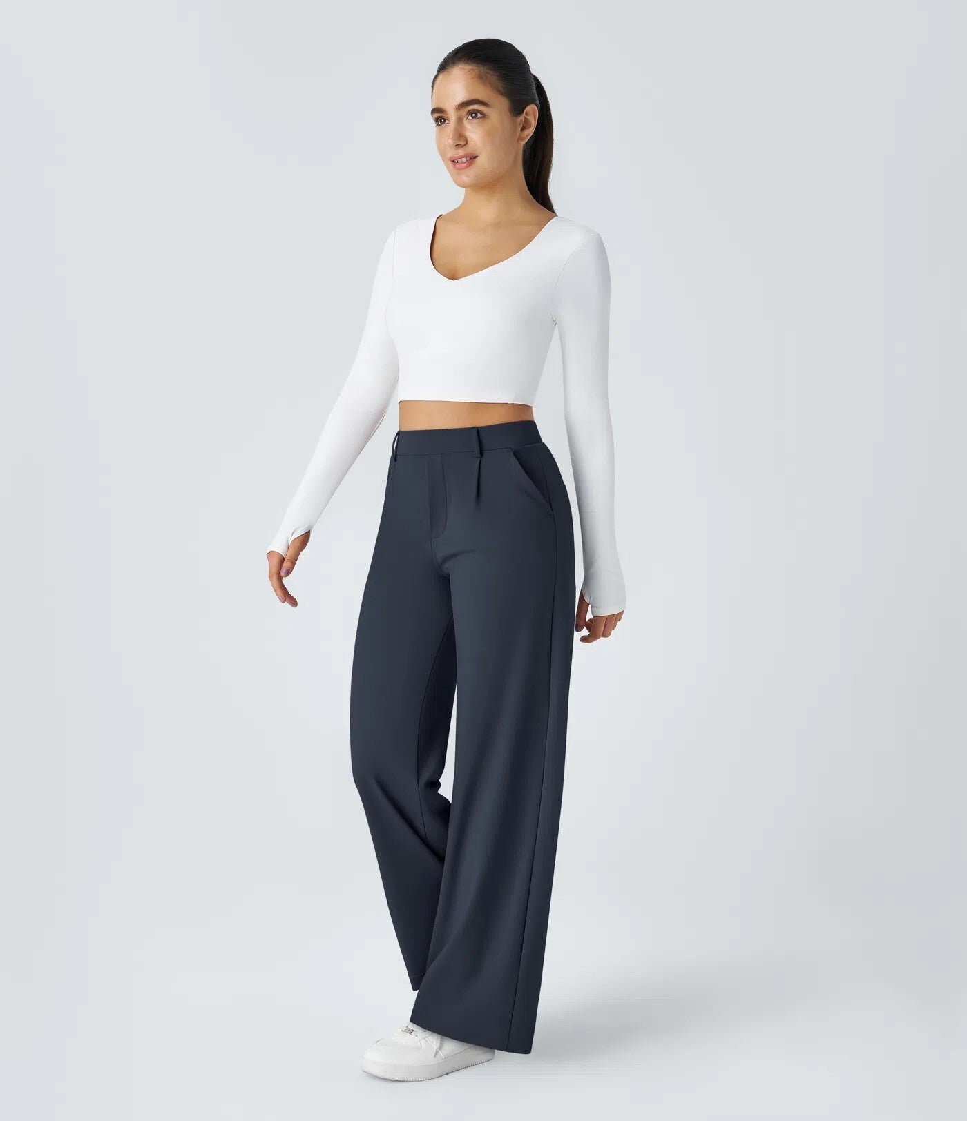 ⏰Big Spring Sale!The Everyday Comfort Pants™ Flattering Stretch Pants Designed For Real Women