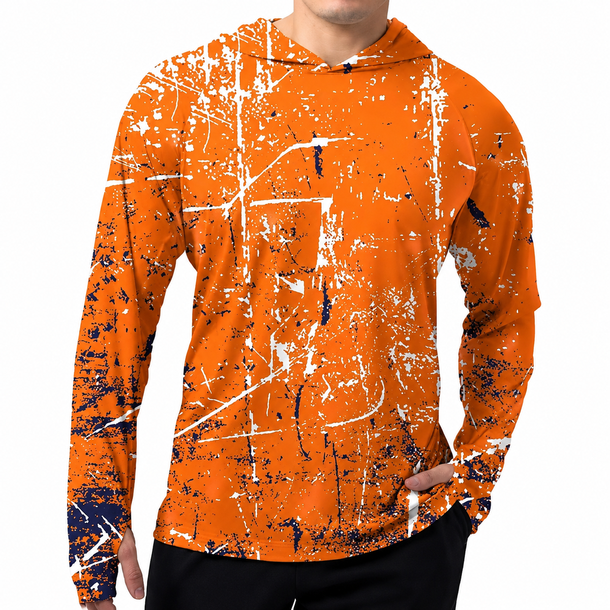 Men’s UPF 50+ Swim & Outdoor Sun Hoodie