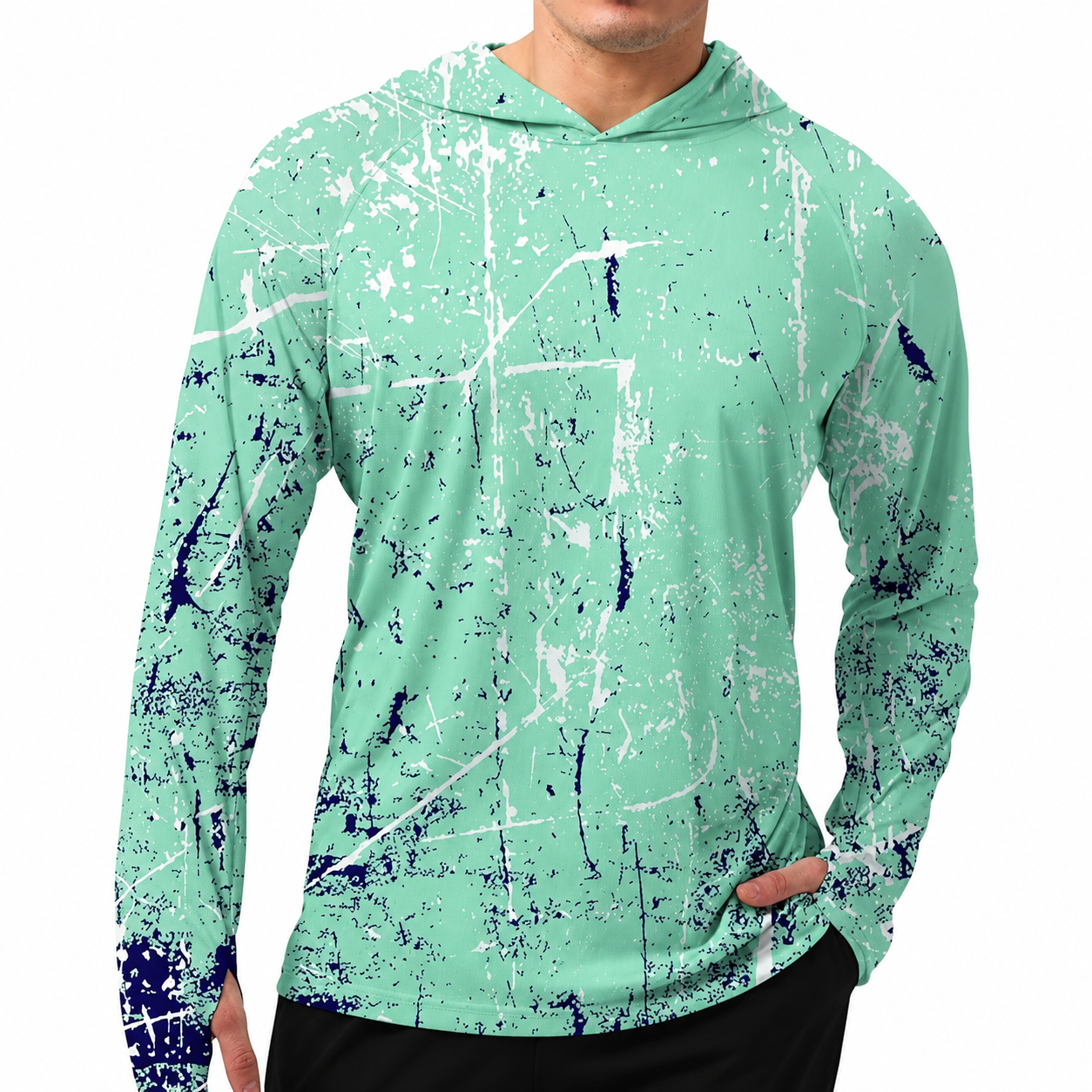 Men’s UPF 50+ Swim & Outdoor Sun Hoodie