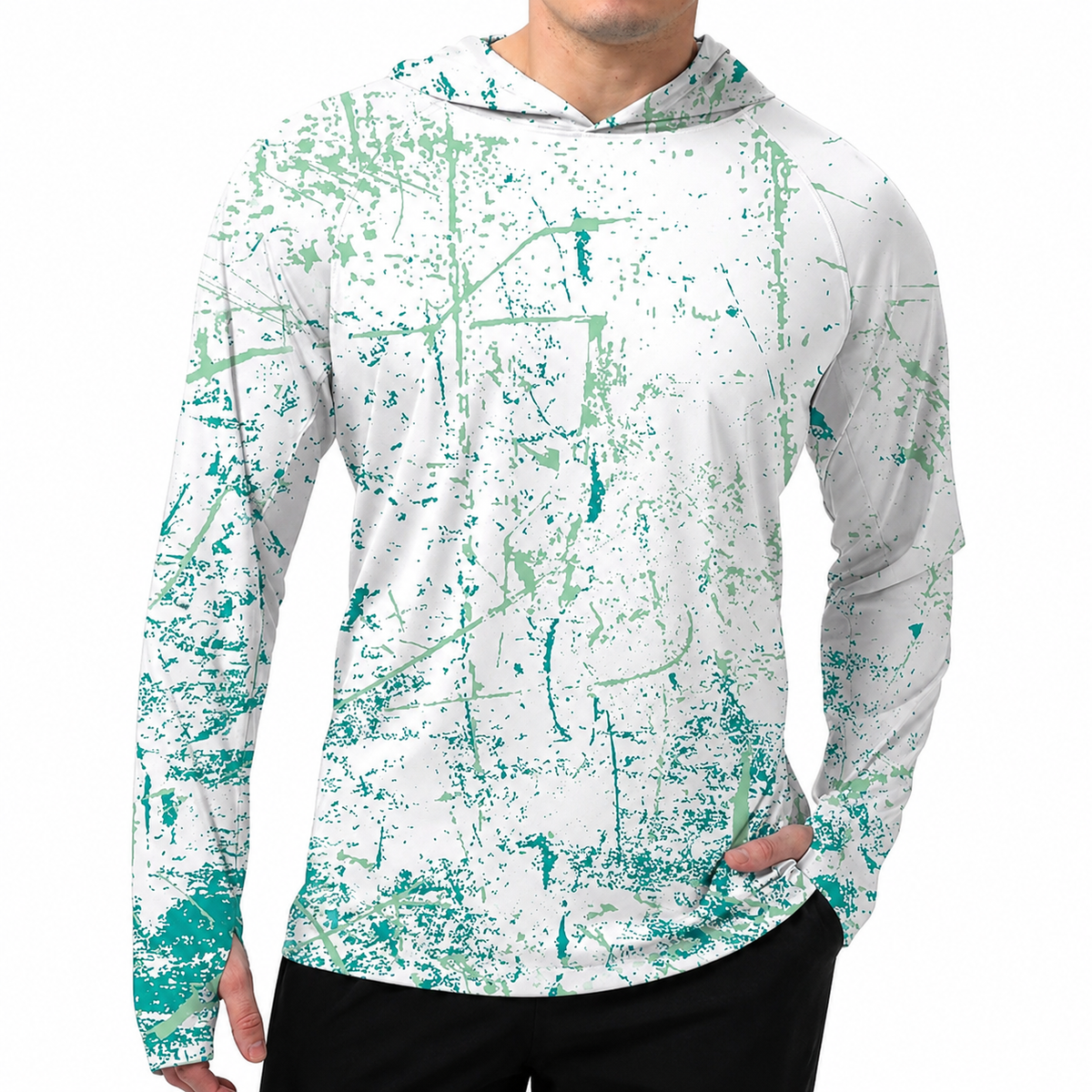Men’s UPF 50+ Swim & Outdoor Sun Hoodie