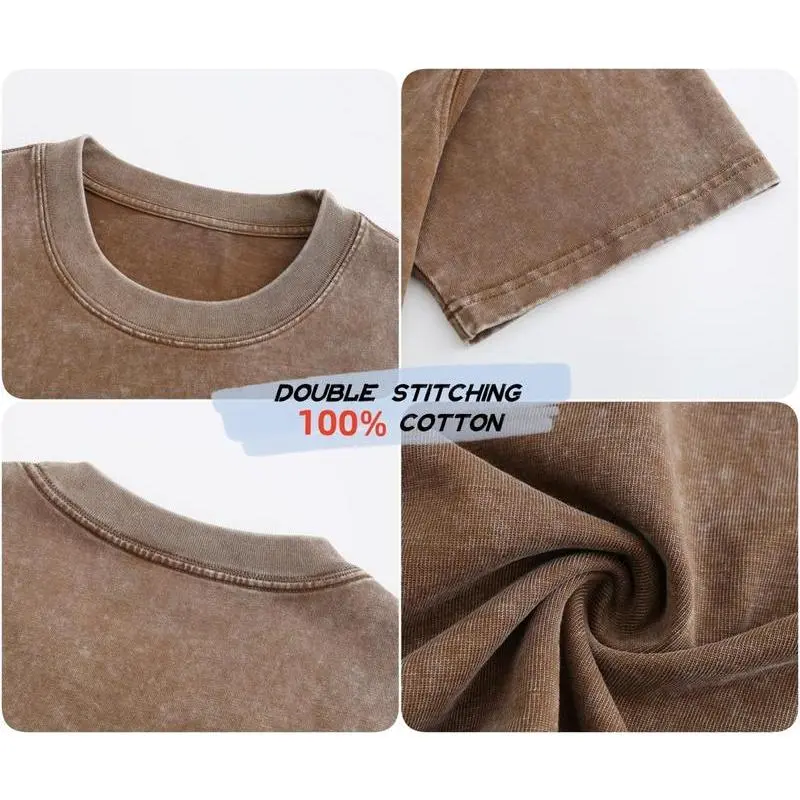 Loose-Fit Cotton T-Shirts