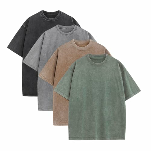 Loose-Fit Cotton T-Shirts