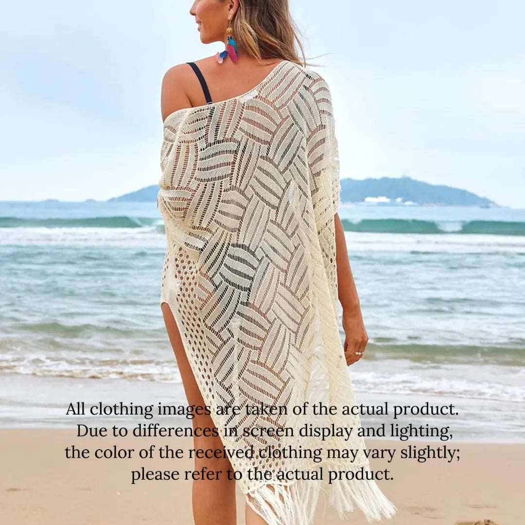 Womens Knit Cardigan Oversized Open Front Outwear New Spring & Summer Hollow Out